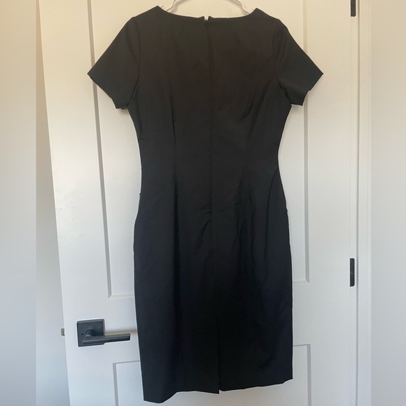 NWT - Brook Taverner Black Wool Blend Dress – Size 12R - Picture 9 of 12